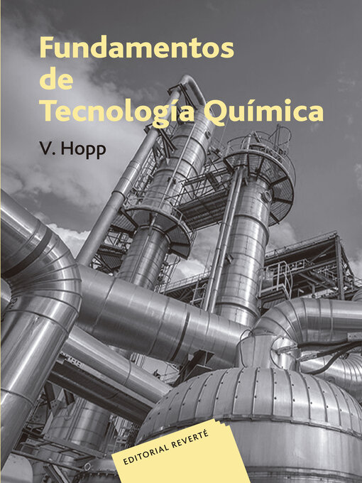 Title details for Fundamentos de tecnología química by Vollrath Hopp - Wait list